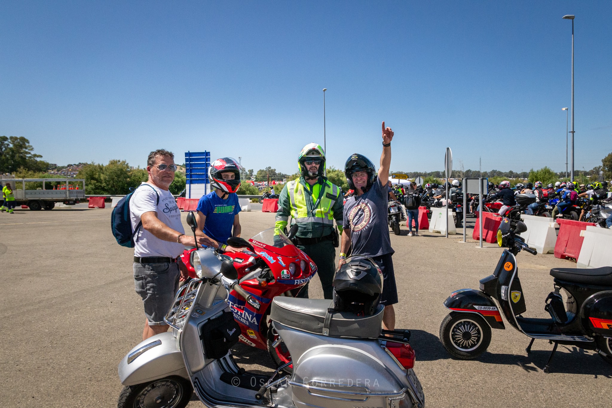 Viaje a Jerez en Vespa